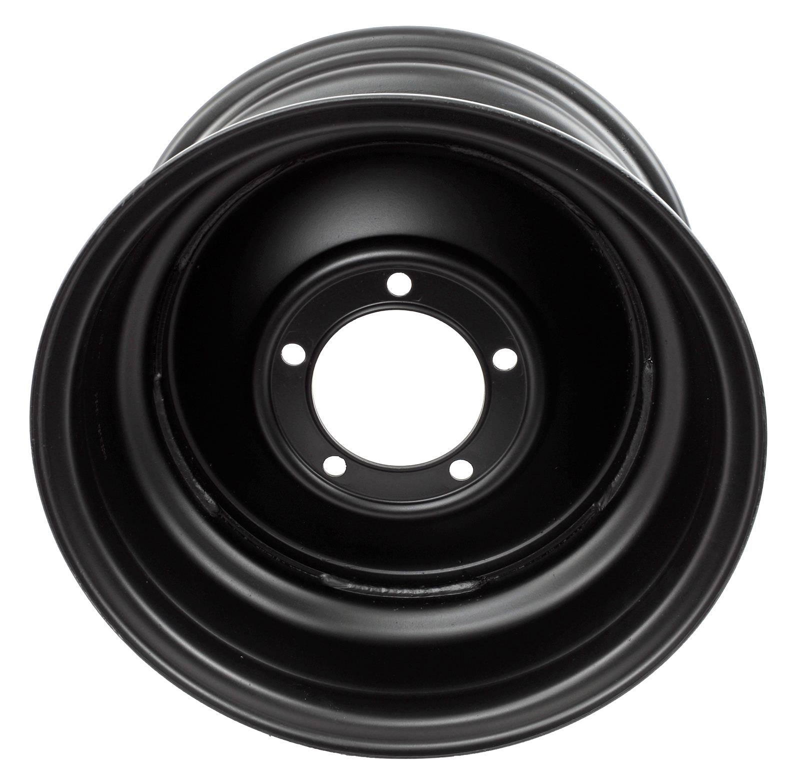 U.S. Wheel 68-5855 U.S. Wheel 68 Series Rat Rod Matte Black Wheels