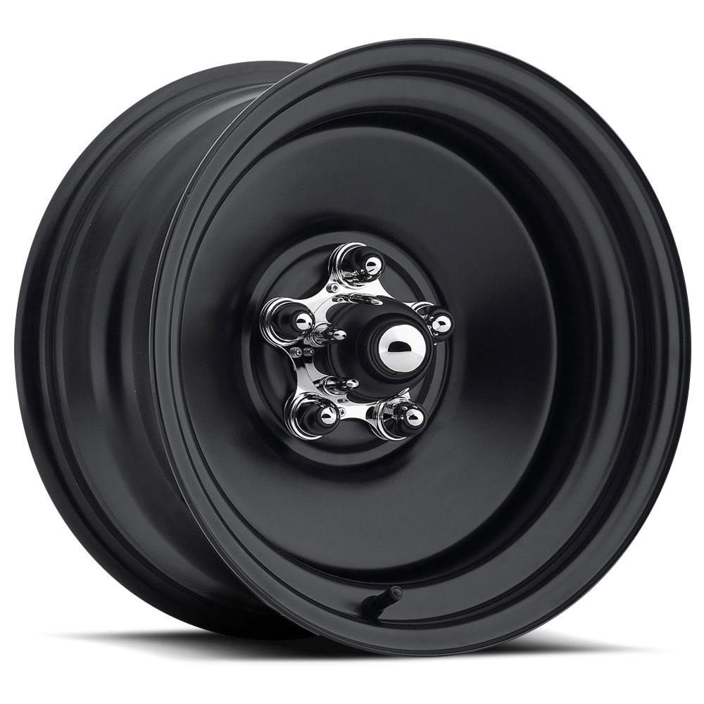 U.S. Wheel 68-9060 U.S. Wheel 68 Series Rat Rod Matte Black Wheels ...