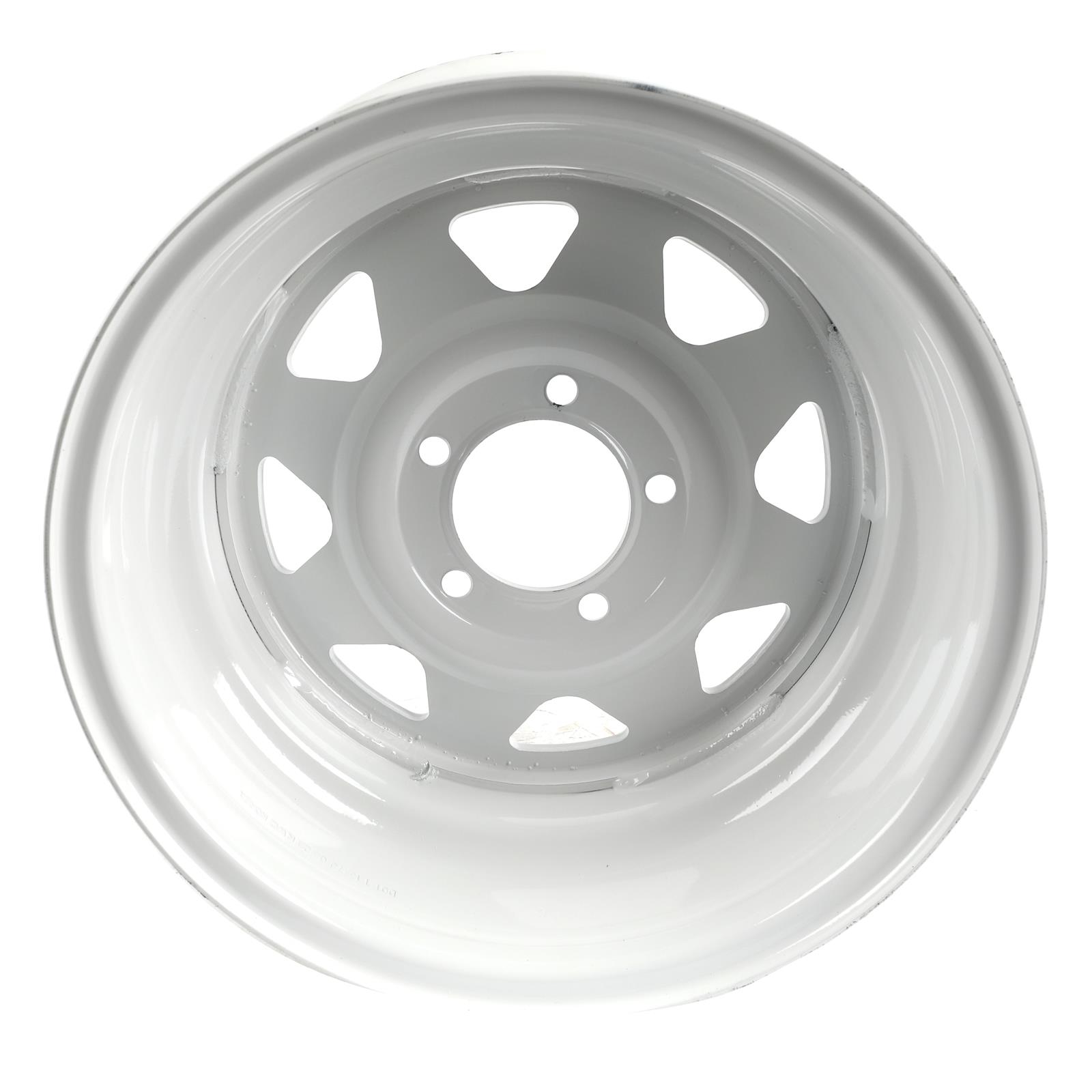 U.S. Wheel 70-5712P U.S. Wheel 70 Series White 8-Spoke Wheels