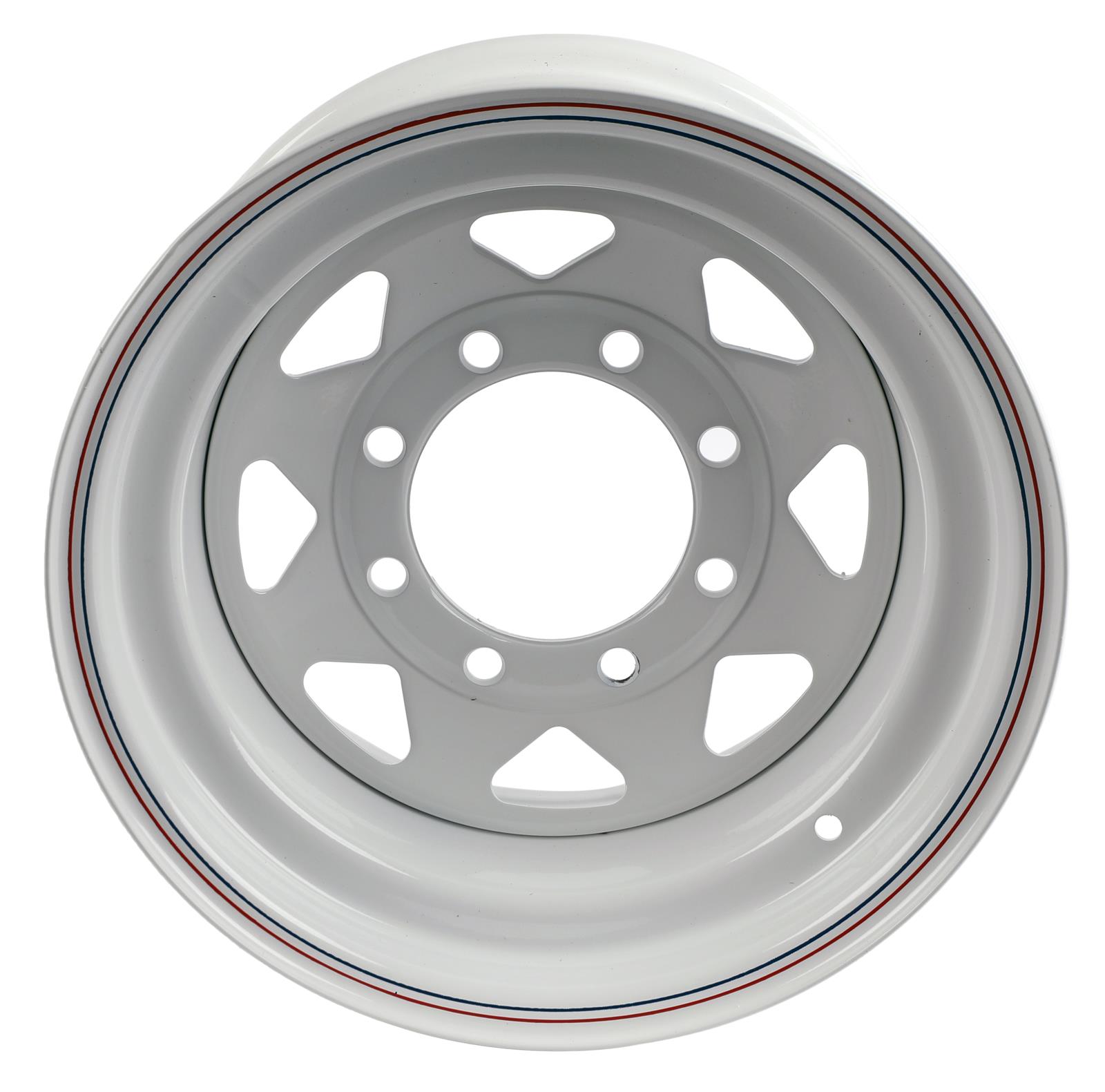 U.S. Wheel 70-5880 U.S. Wheel 70 Series White 8-Spoke Wheels