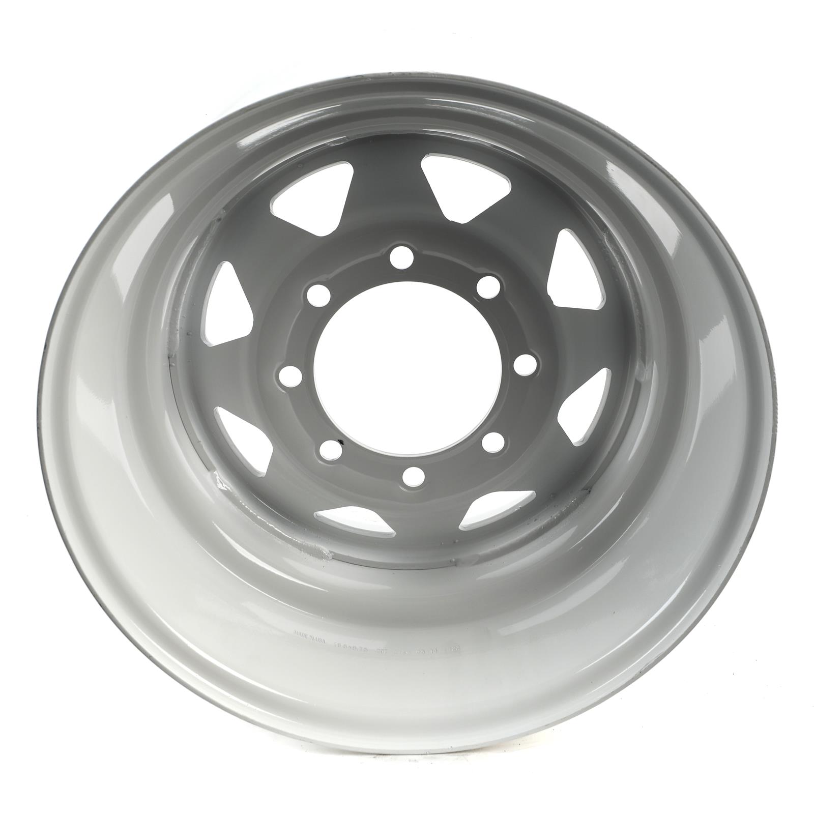 U.S. Wheel 70-6980 U.S. Wheel 70 Series White 8-Spoke Wheels