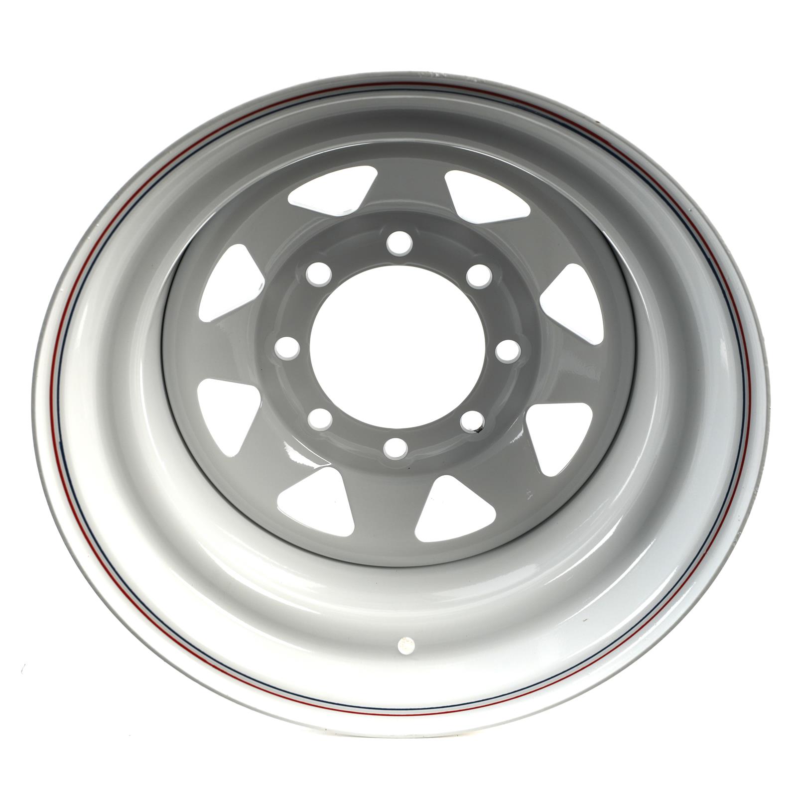 U.S. Wheel 70-6980 U.S. Wheel 70 Series White 8-Spoke Wheels