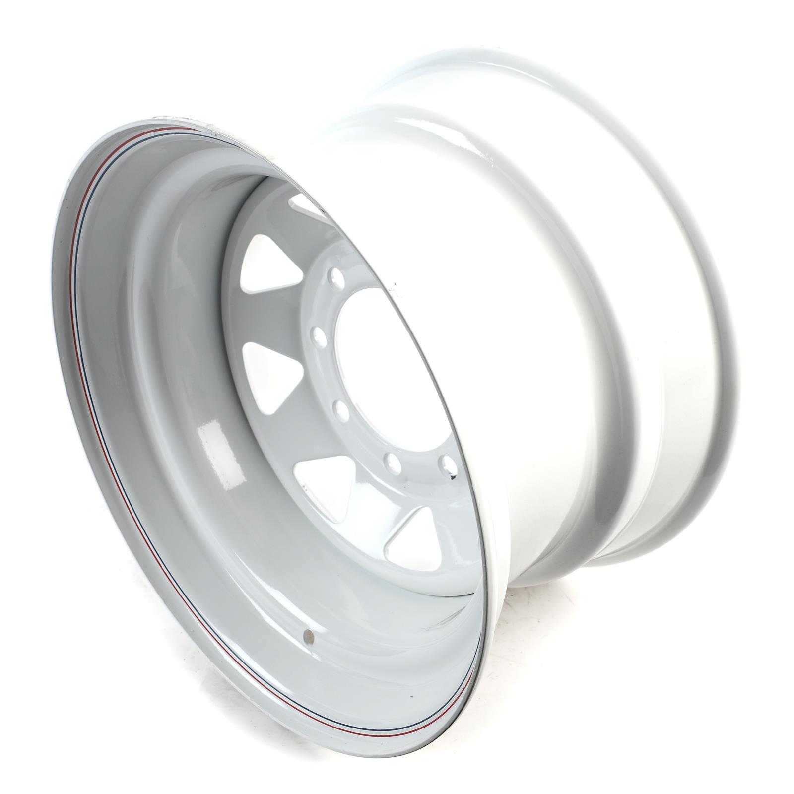 U.S. Wheel 70-6980 U.S. Wheel 70 Series White 8-Spoke Wheels