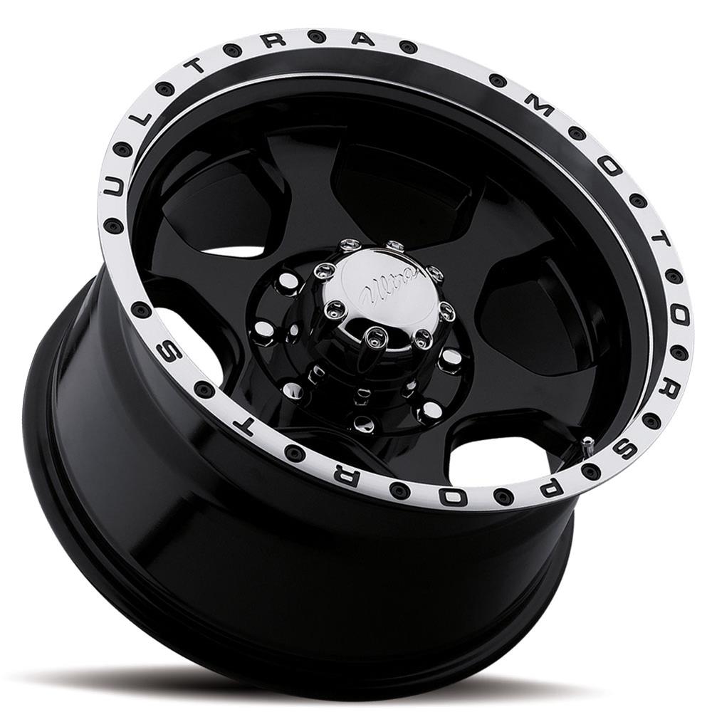 Ultra Wheel 202 B Baron Matte Black Wheel with Painted (20 x 9