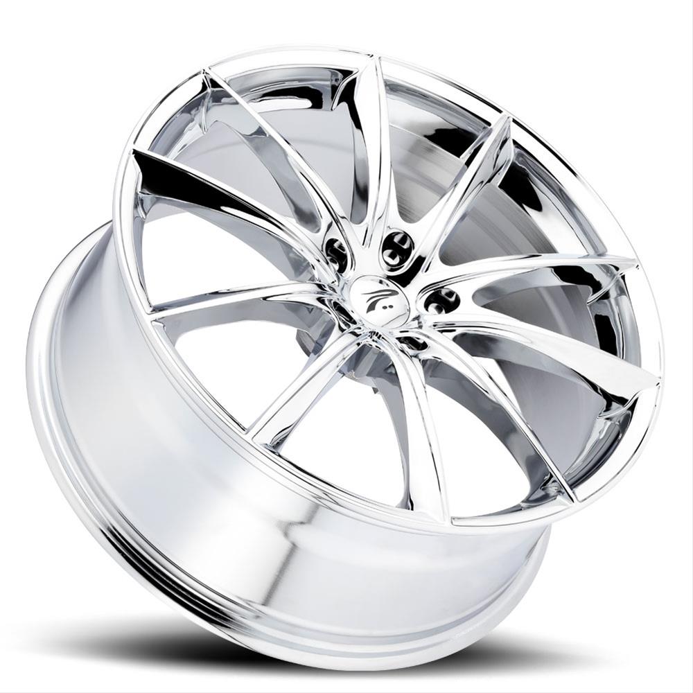 Ultra Wheel Company 4357891C+35 Platinum Luxury 435 Flux Chrome Wheels