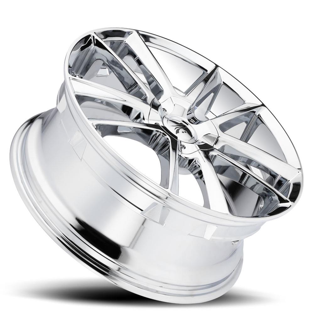 Ultra Wheel Company 4362821C+40 Platinum Luxury 436 Gemini Chrome