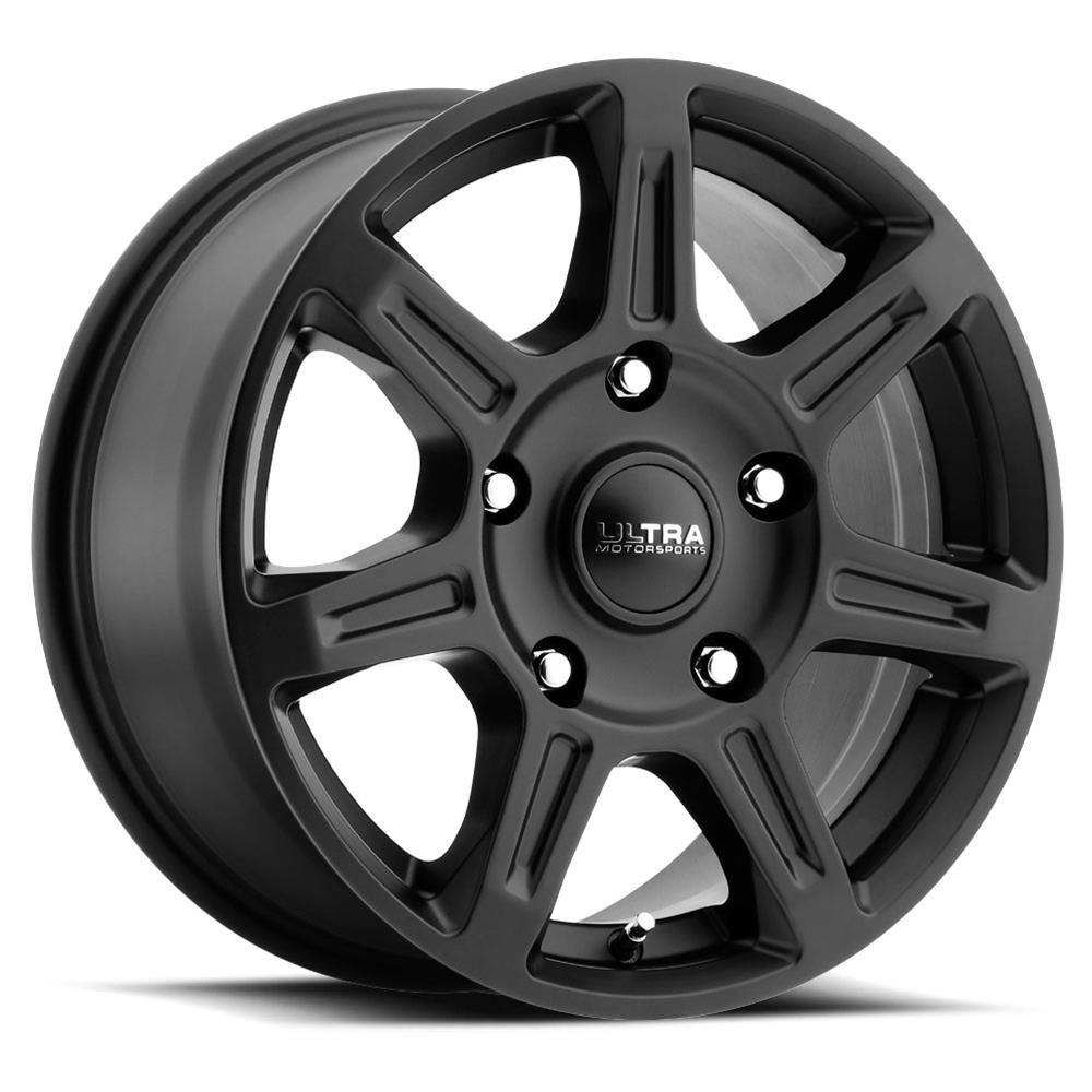 ULTRA 450SB TOIL VAN BLACK Wheel Satin Clear-Coat (0 x 8. inches /6 x 130 mm, 60 mm Offset)
