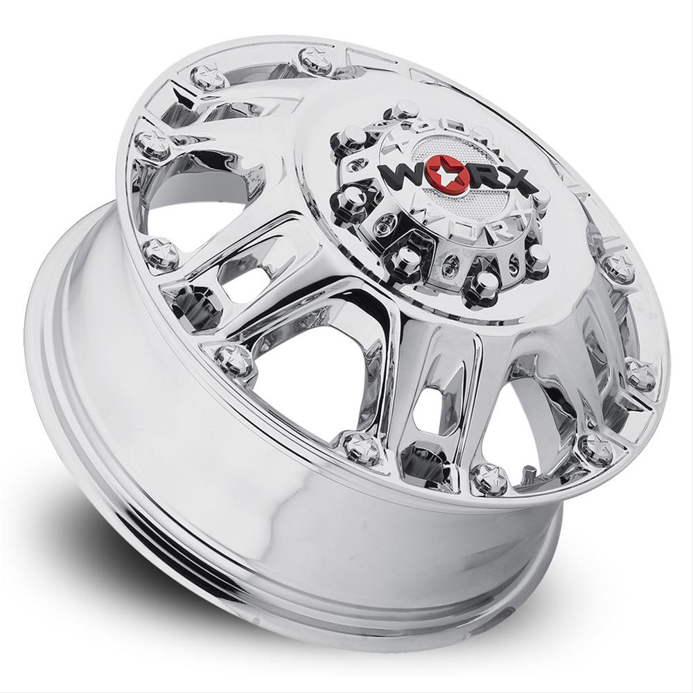 Ultra Wheel Company 803-7681FC Worx 803 Beast Dually Chrome Wheels
