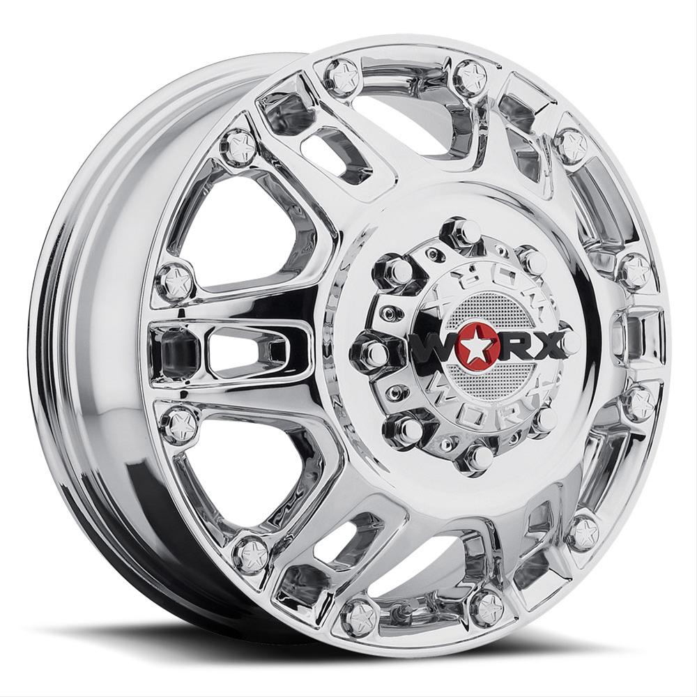 Ultra Wheel Company 803-7681FC Worx 803 Beast Dually Chrome Wheels ...