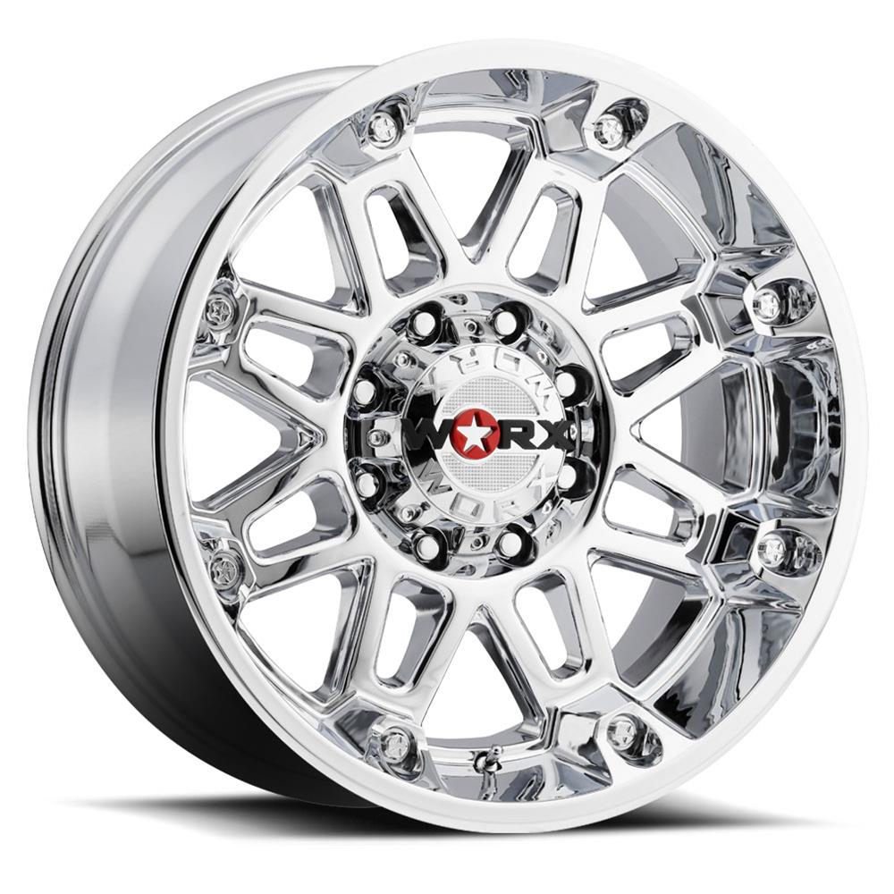 Ultra Wheel Company 811 2335C44 Worx 811 Conquest Chrome Wheels