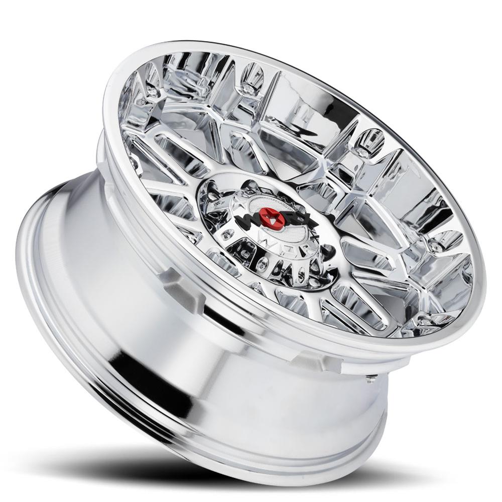 Ultra Wheel Company 811-8935C+25 Worx 811 Conquest Chrome Wheels