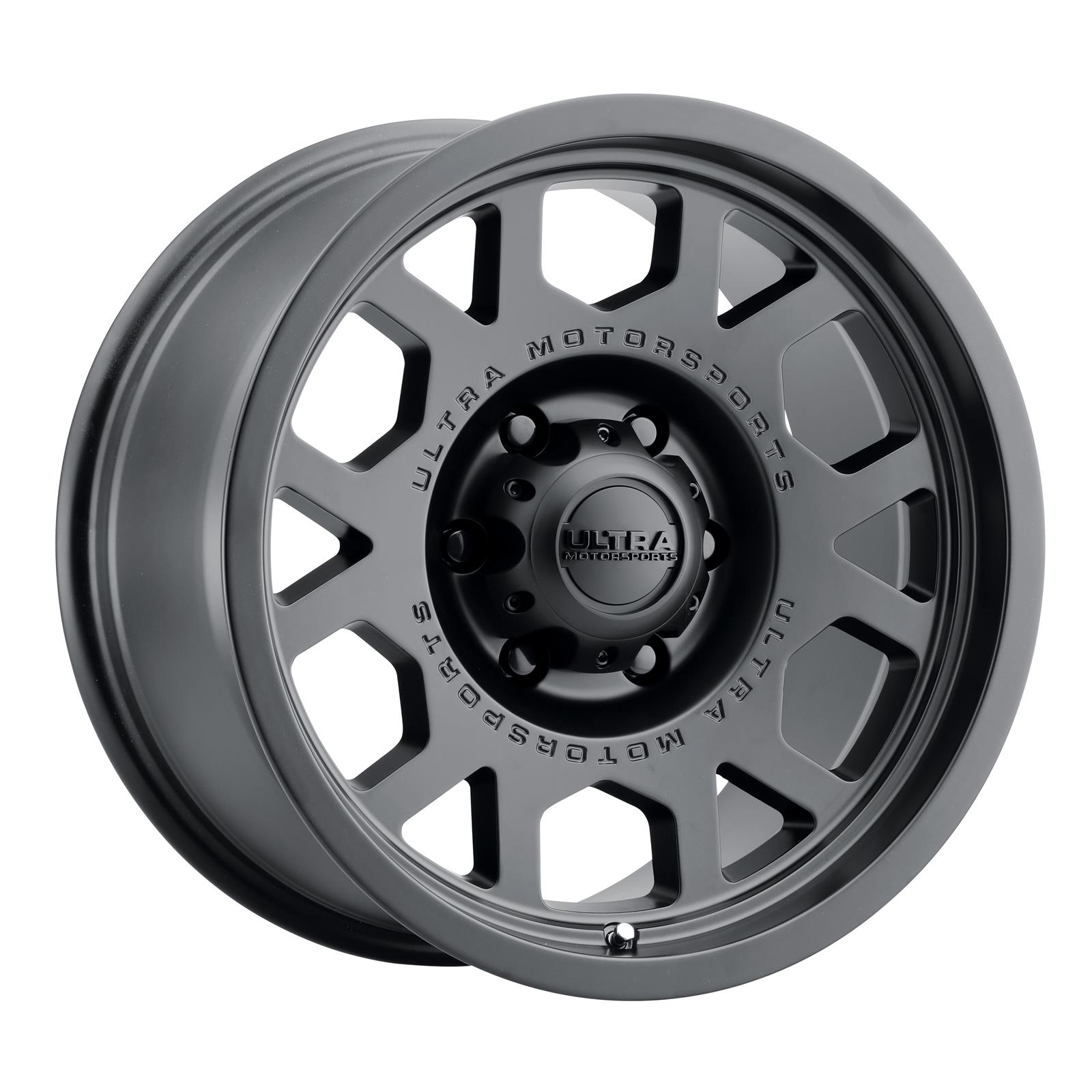 Ultra Wheel Company 114-6883SB+01 Ultra Wheel 114 The Chief Satin Black ...