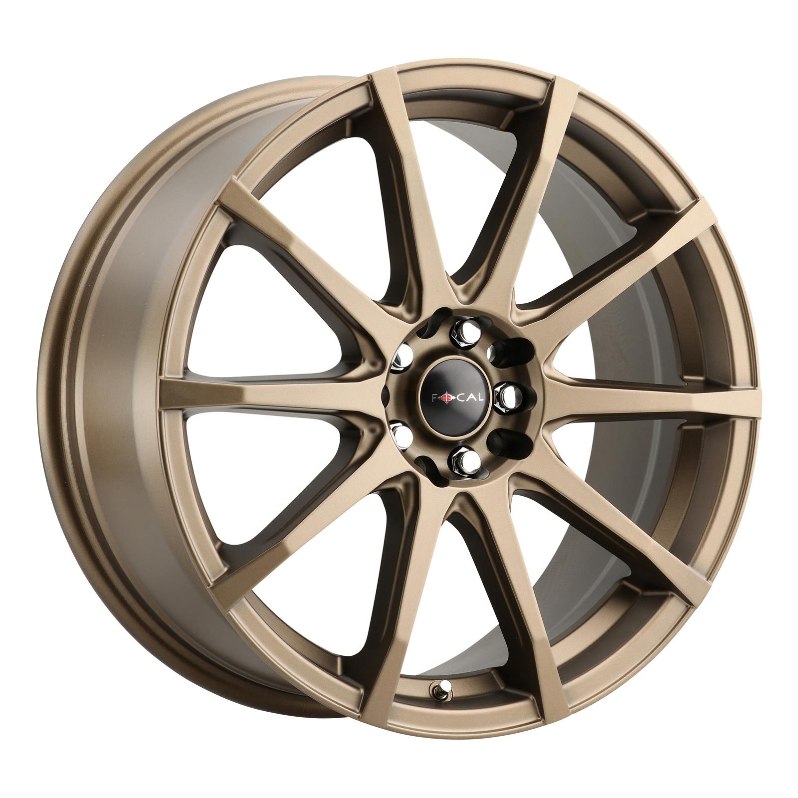 Ultra Wheel Company 453-6718BZ+40 Focal 453 F-53 Satin Bronze