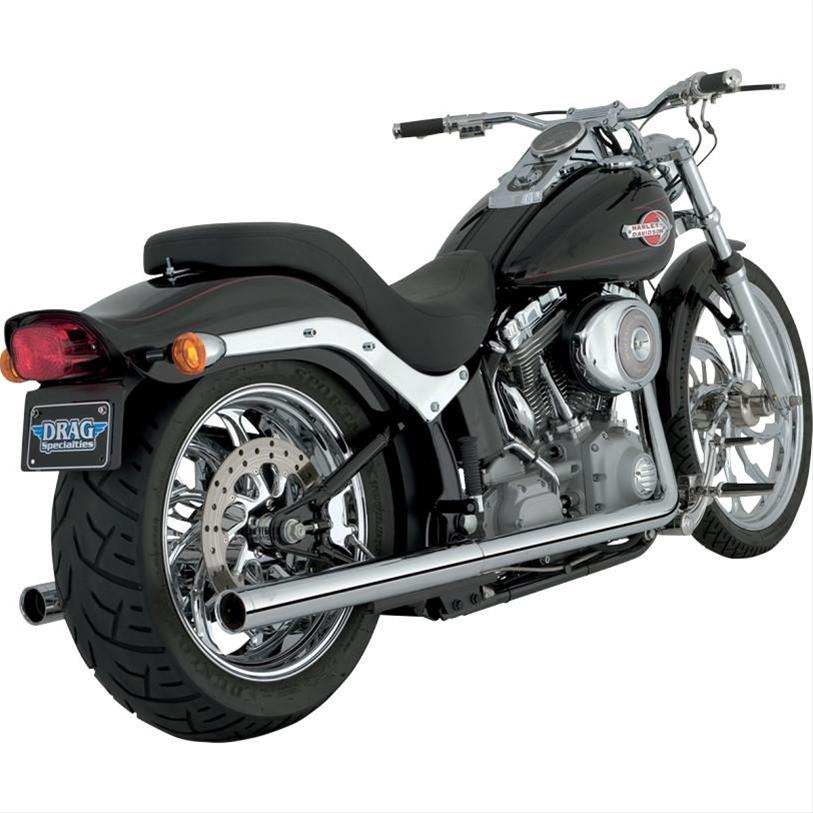 Softail dual clearance exhaust