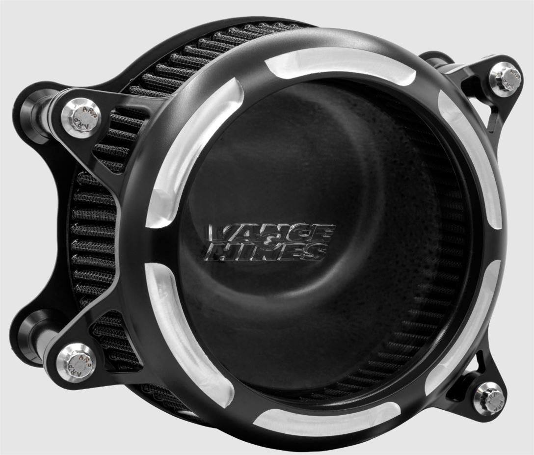 Vance & Hines Air Cleaners 41098 23-24 Touring Model V02 Insight Intake - Wrinkle Black