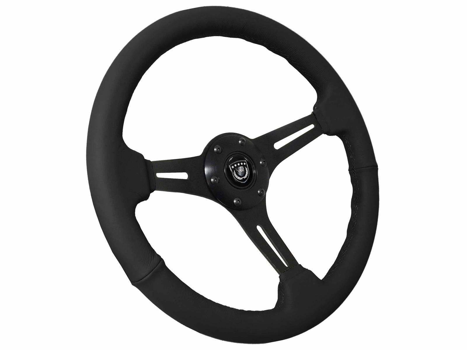 Volante ST3060 BLACK VSW S6 Series Sport Leather Steering Wheels