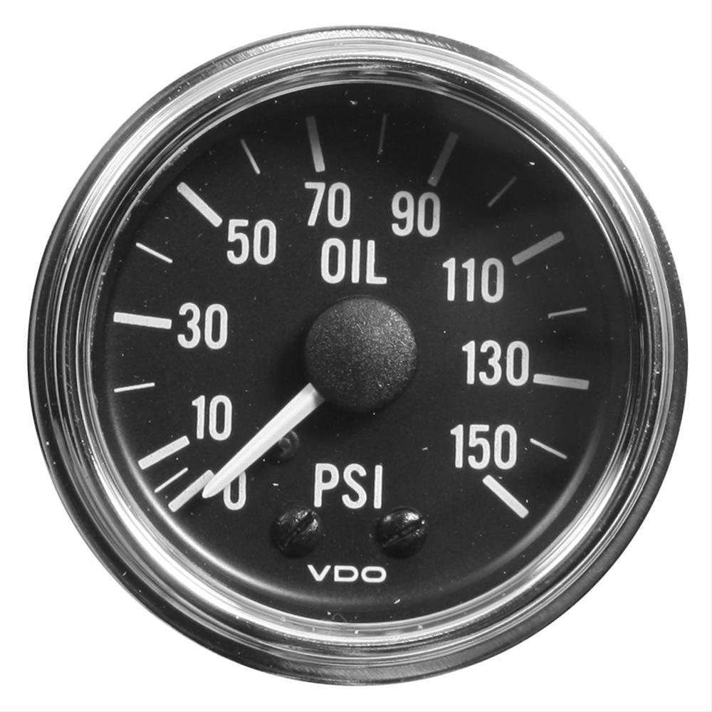 VDO Gauges 150306 VDO Series 1 Analog Gauges Summit Racing