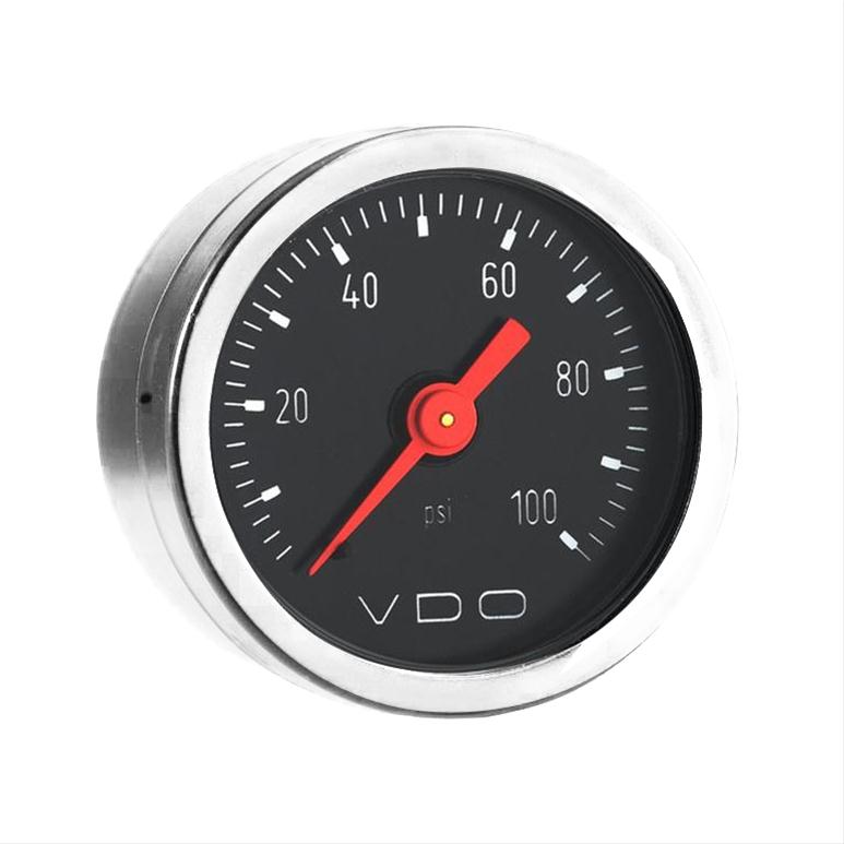 VDO Gauges 153009 VDO Mini Pressure Gauges | Summit Racing