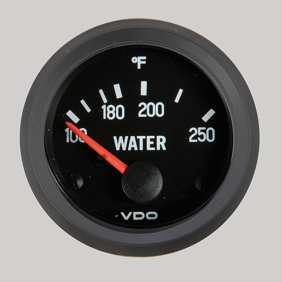 VDO Gauges 310039 VDO Cockpit Series Analog Gauges Summit Racing