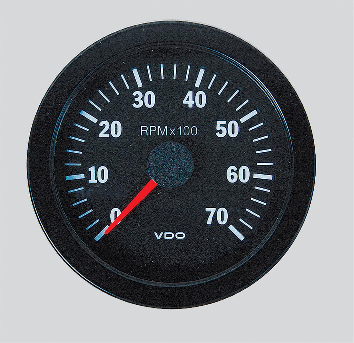 VDO Gauges 333155 VDO Vision Series Tachometers Summit Racing