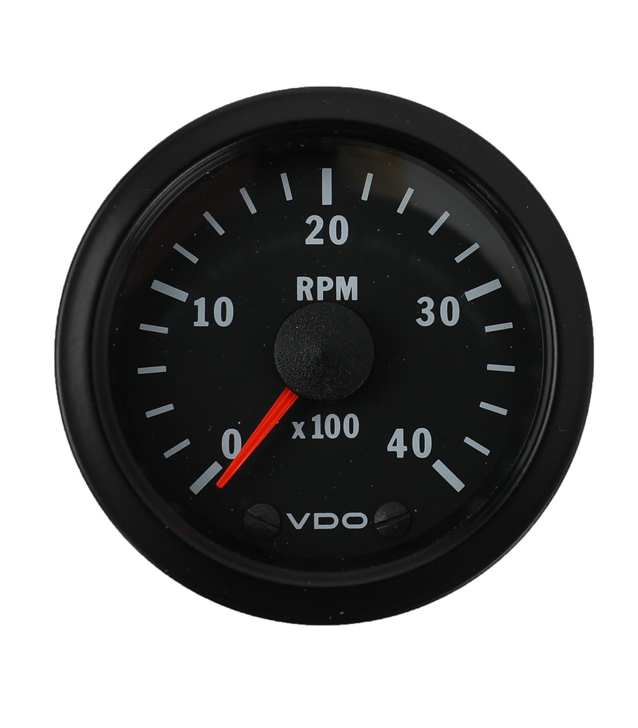 VDO Gauges 333156D VDO Vision Series Tachometers | Summit Racing