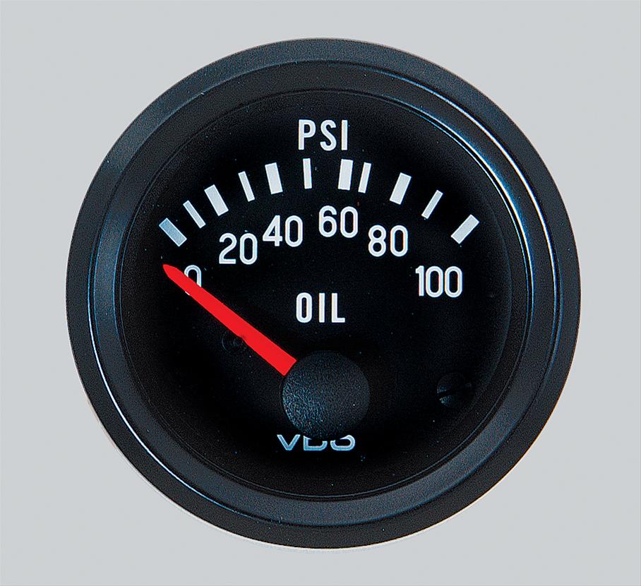 VDO Gauges 350065 VDO Cockpit Series Analog Gauges Summit Racing