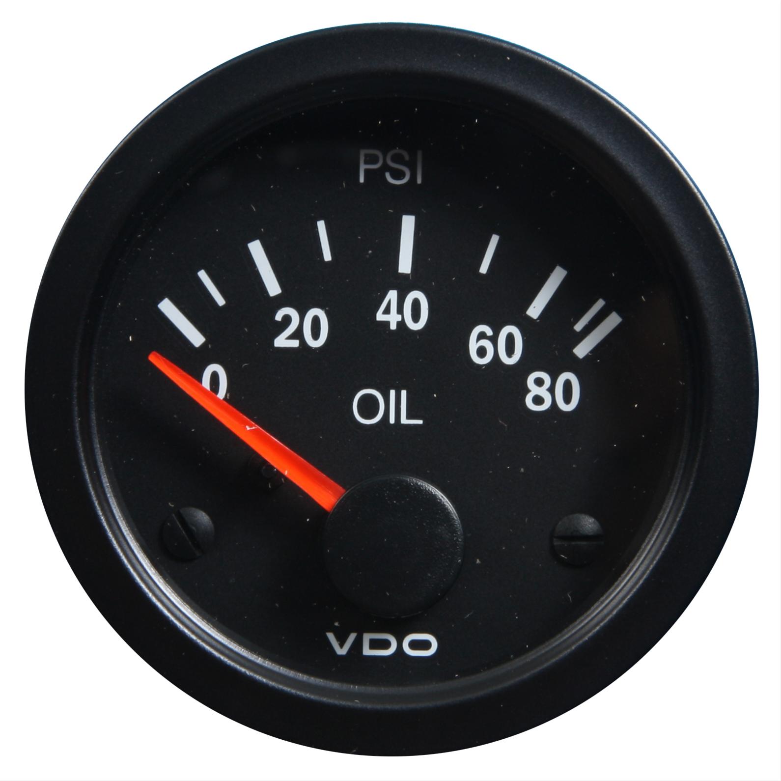 VDO Gauges 3501042 VDO Vision Series Analog Gauges | Summit Racing