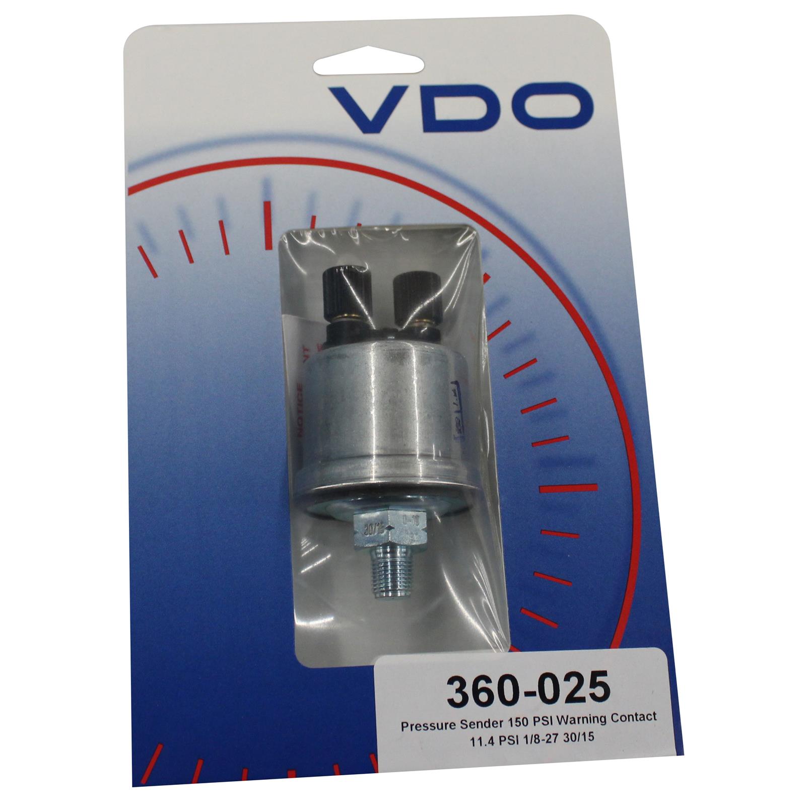 VDO 360 025 Gauge Pressure Sender