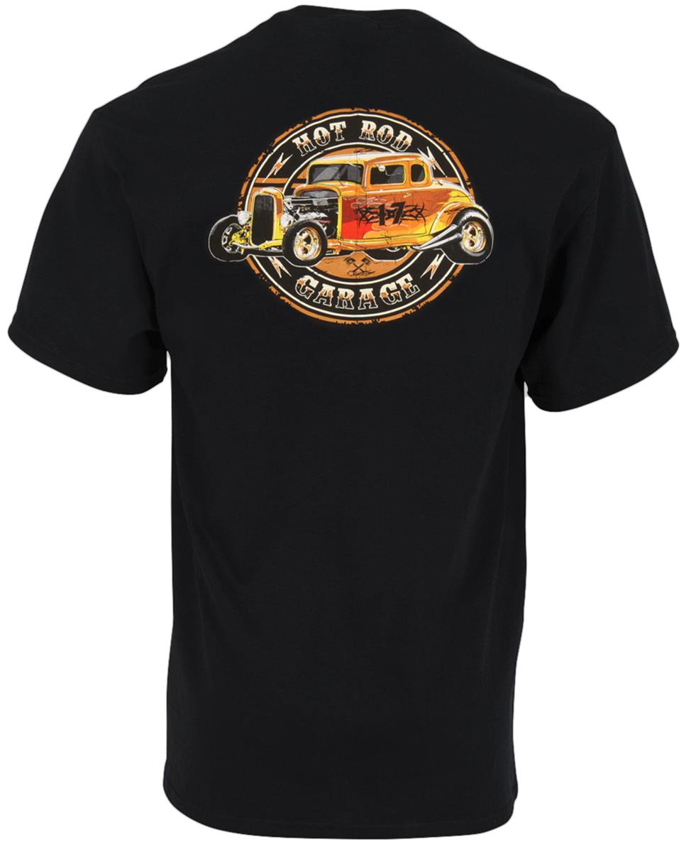 Summit Gifts 2130A01BLKXL Hot Rod Garage T-Shirt | Summit Racing