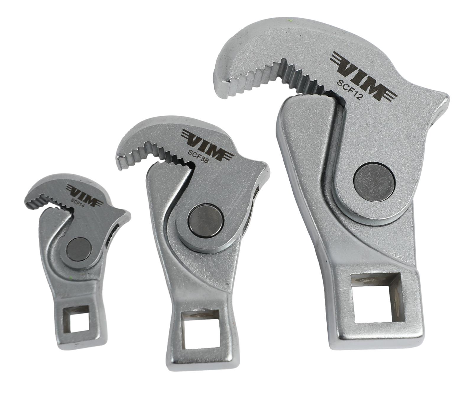 VIM Tools MFW100 Super Thin Metric Flat Wrench Set – Ultra-Slim Design For Tight Spaces