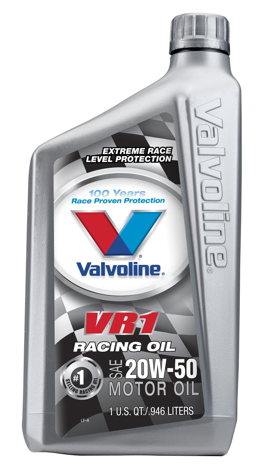 Valvoline VR1 Racing Motor Oil 822347 Free Shipping on Orders Over