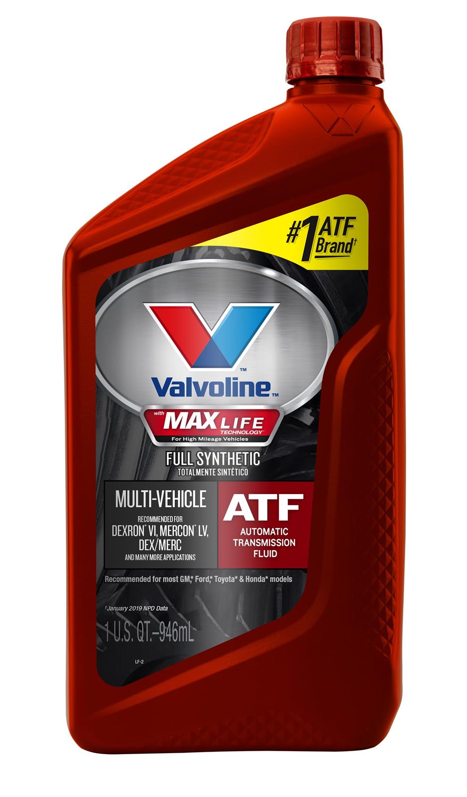 Valvoline MaxLife Multi-Vehicle ATF Transmission Fluid VV3246-6