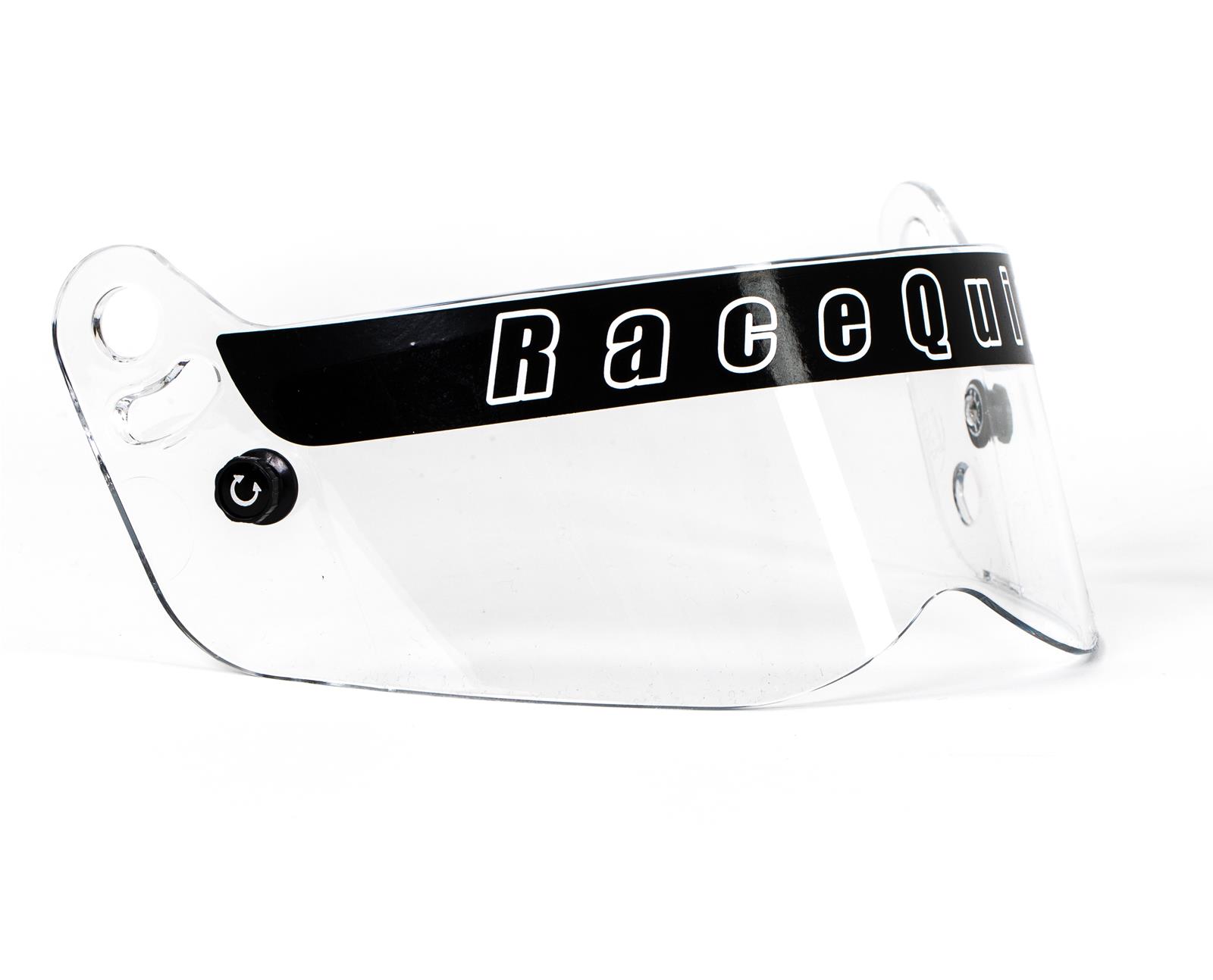 RaceQuip Replacement Face Shields 205001RQP Helmet Shield, Polycarbonate, Low Fog, Clear, Vesta Series, Each