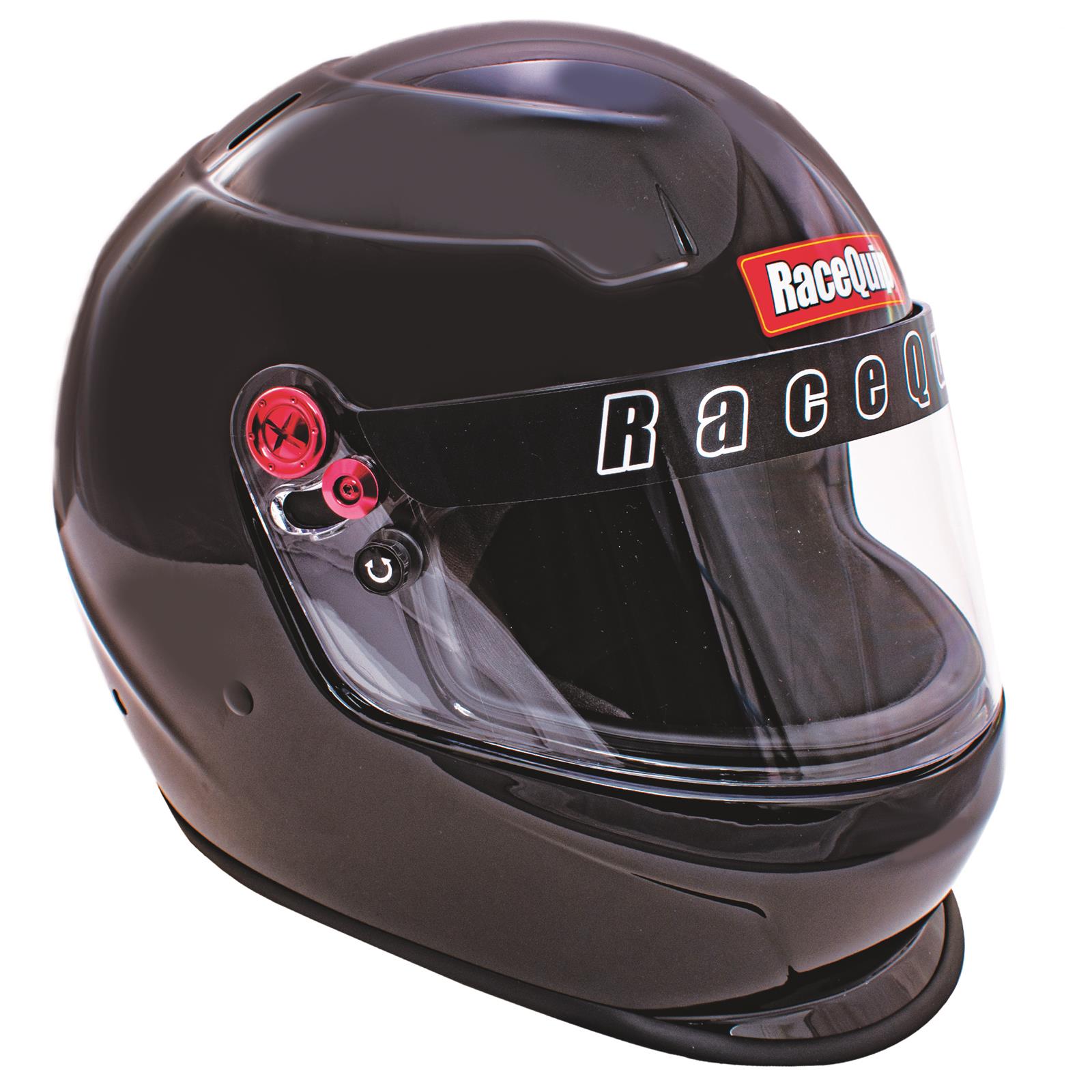 RaceQuip PRO20 Helmets 276000RQP Helmet, PRO20, Full, Gloss Black, Snell SA2020, EPS Liner, No Graphic, 2X-Small, Each