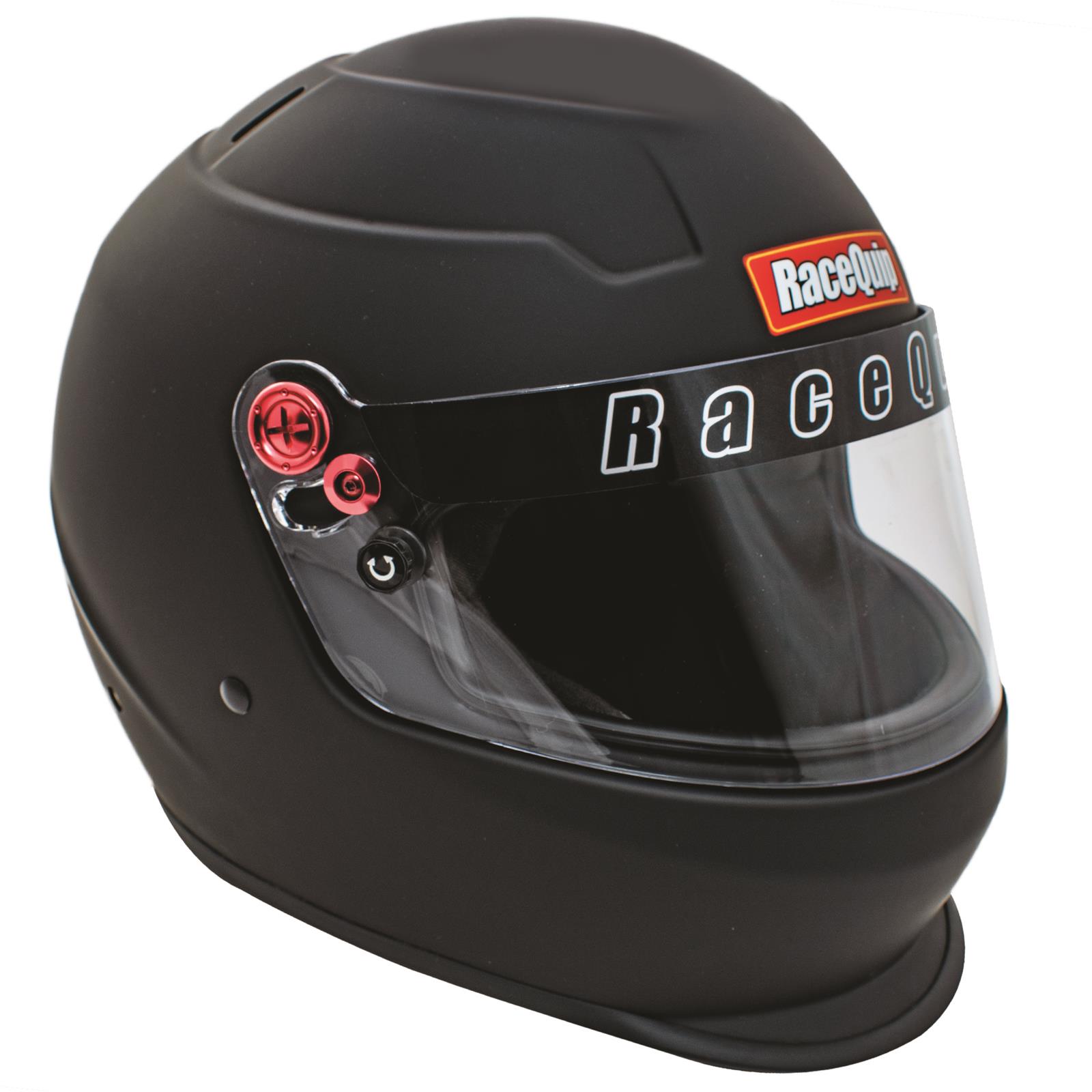 RaceQuip PRO20 Helmets 276991RQP Helmets, PRO20, Full, Matte Black, Snell SA2020, EPS Liner, No Graphic, X-Small, Each