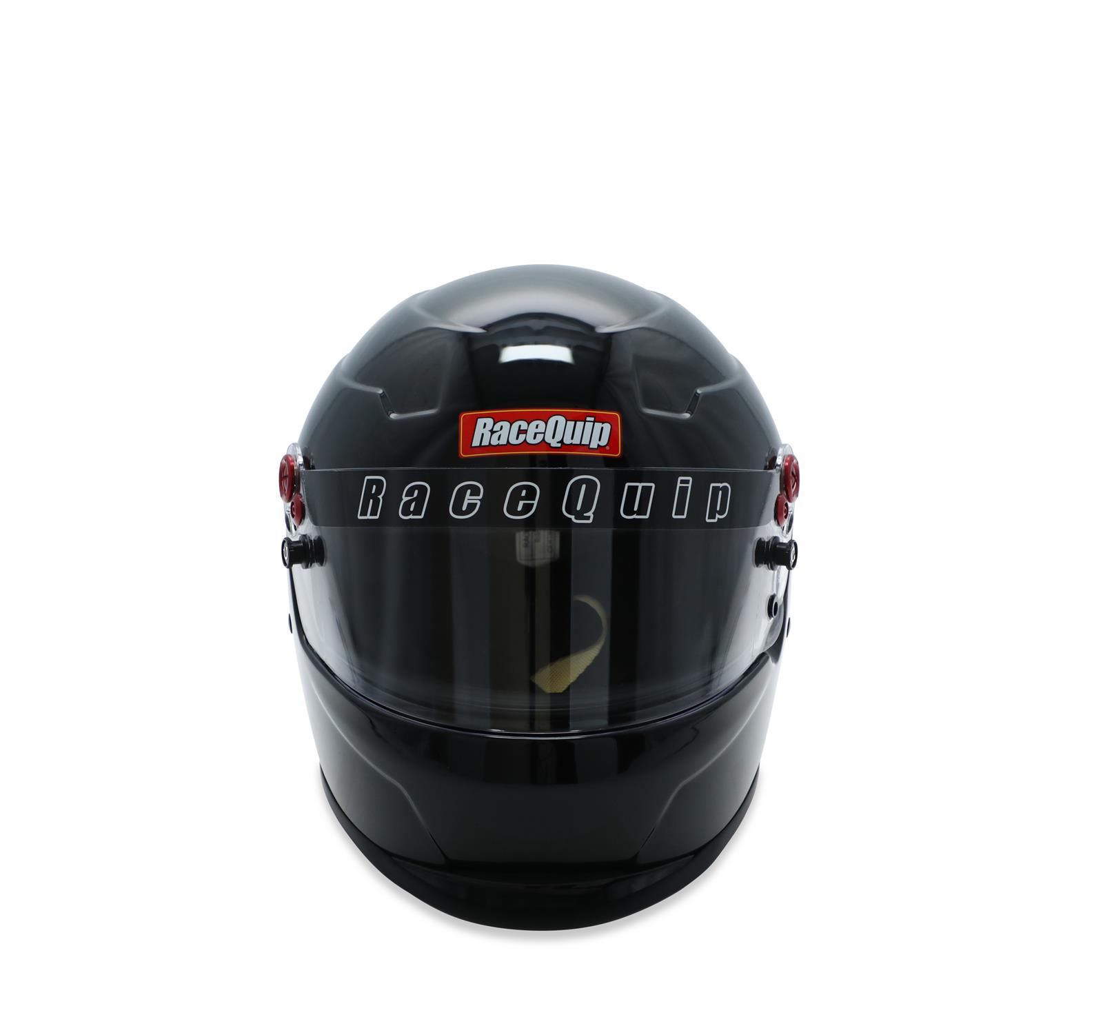 RaceQuip PRO25 Helmets 277005RQP Helmet, PRO25, Full, Gloss Black, Snell SA2025, EPS Liner, No Graphic, Large, Each thumbnail 2