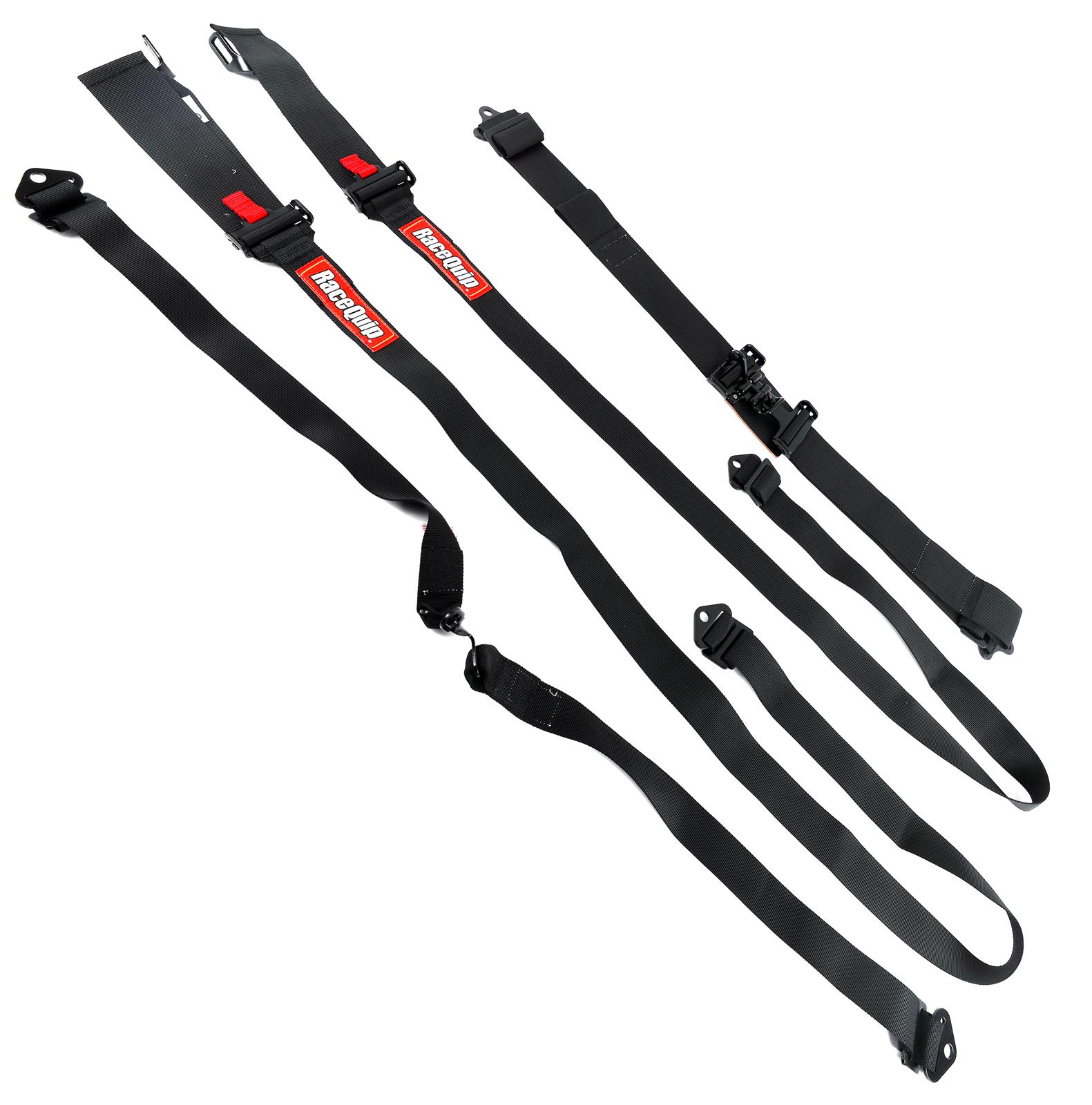 RaceQuip 6-Point SFI HNR Latch & Link Harness Set