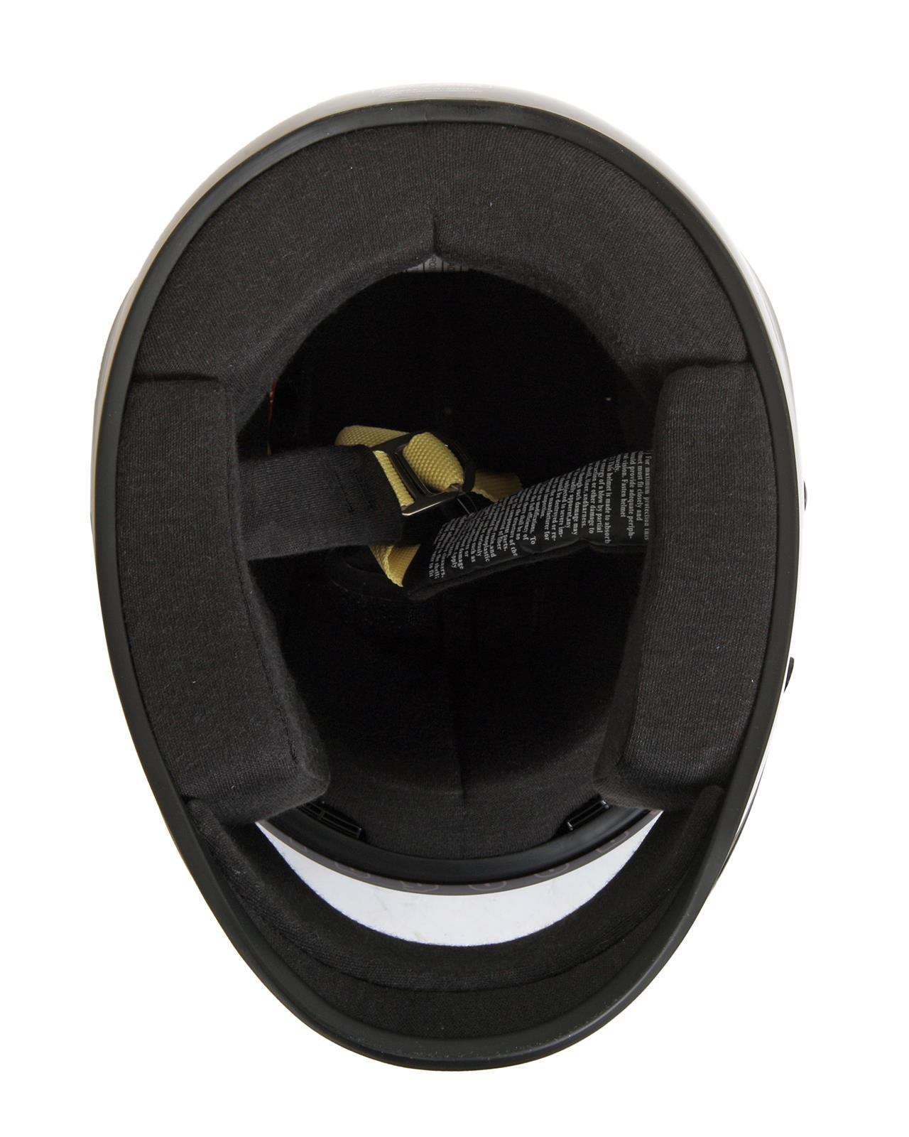 RaceQuip PRO20 Top Air Helmets 92669029RQP Helmets, Air, Full, Gloss Carbon Fiber, Snell SA2020, EPS Liner, No Graphic, Small, Each thumbnail 5