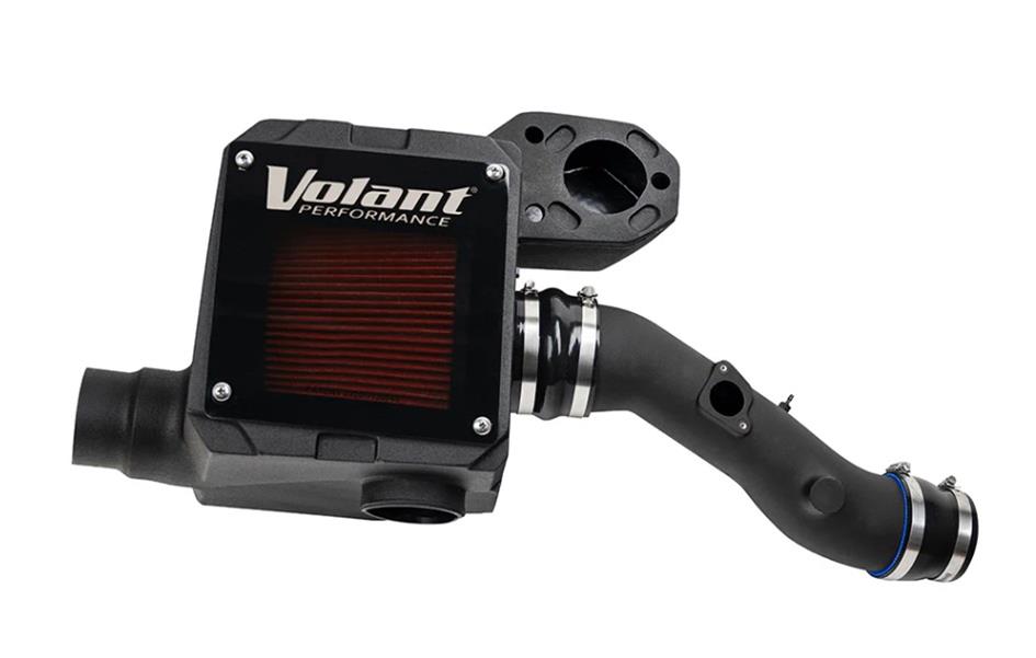 Volant DryTech Closed Box Air Intake Kits for 2012-2015 TACOMA - 18540D Kit, Box, Polyethylene Tube, Black, Synthetic Filter, Red, Toyota, Kit