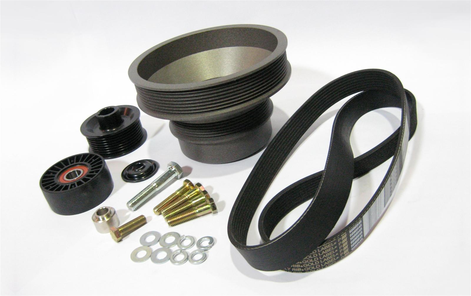 Vortech 8E019295 Vortech Power Pulley Packs Summit Racing