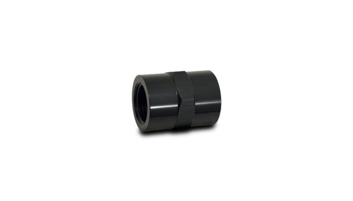 Vibrant 3/4in NPT Female Pipe Coupler Fitting - Aluminum thumbnail 2