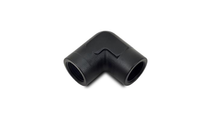 Vibrant 3/8in NPT 90 Degree Female Pipe Coupler Fitting thumbnail 2