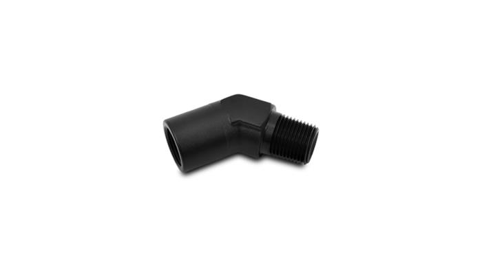 Vibrant 3/8in NPT Female to Male 45 Degree Pipe Adapter Fitting thumbnail 2
