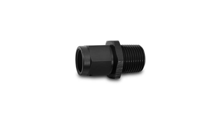 Vibrant -12AN to 1/2in NPT Female Swivel Straight Adapter Fitting thumbnail 2