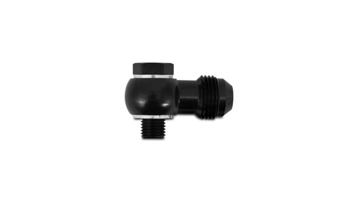 Vibrant Single -8AN 3/8-24 Aluminum Male Banjo Adapter Assembly thumbnail 2