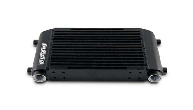 Vibrant Single Pass Oil Cooler Assembly 6in x 10in x 2in
