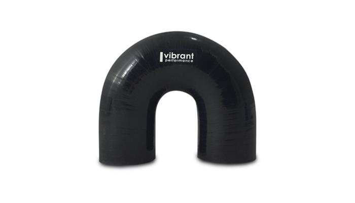 Vibrant 180 Degree Elbow 3.50in ID x 4.75in Leg Length Silicone Hose Coupler