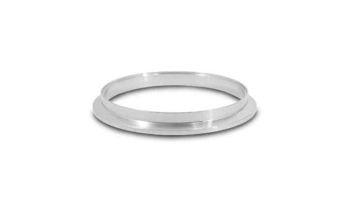 Vibrant Stainless Steel V-Band Turbo Outlet Flange for Garrett GTX5533R SFI Turbo to 4.5in OD Tubing