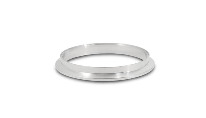 Vibrant Stainless Steel V-Band Turbo Outlet Flange for Garrett GTX5533R T6 Turbo to 4.50in OD Tubing