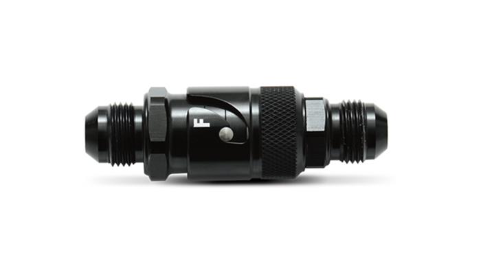 Vibrant -10AN Quick Release Fitting with Viton Seal - Aluminum
